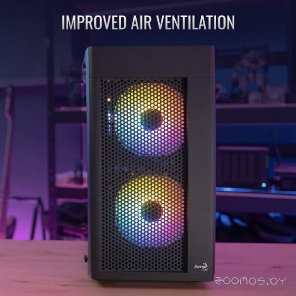 Корпус Aerocool Hexform-G-BK-v1, фото 9