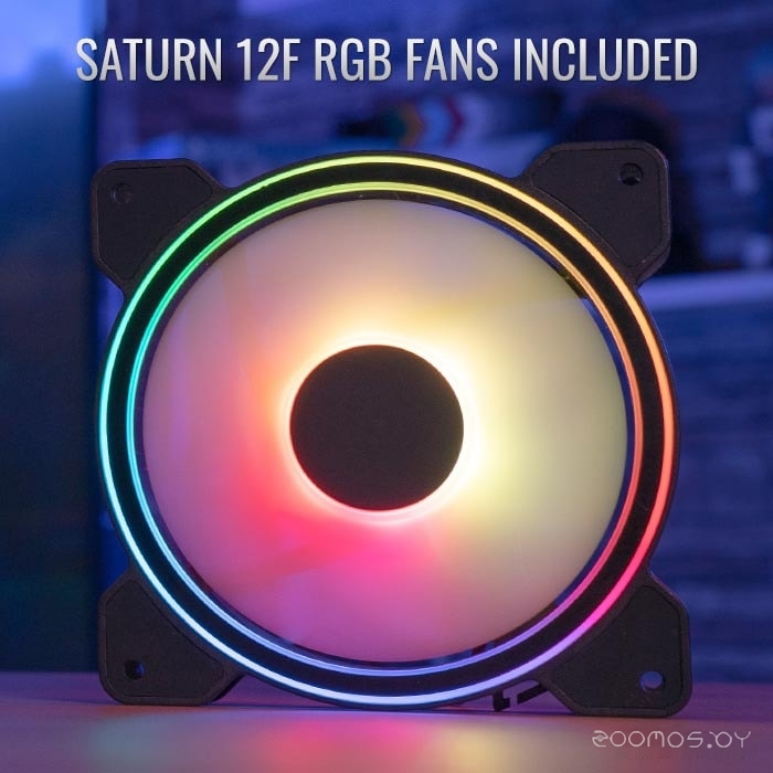 Корпус Aerocool Menace Saturn RGB-G-BK-v1, фото 8