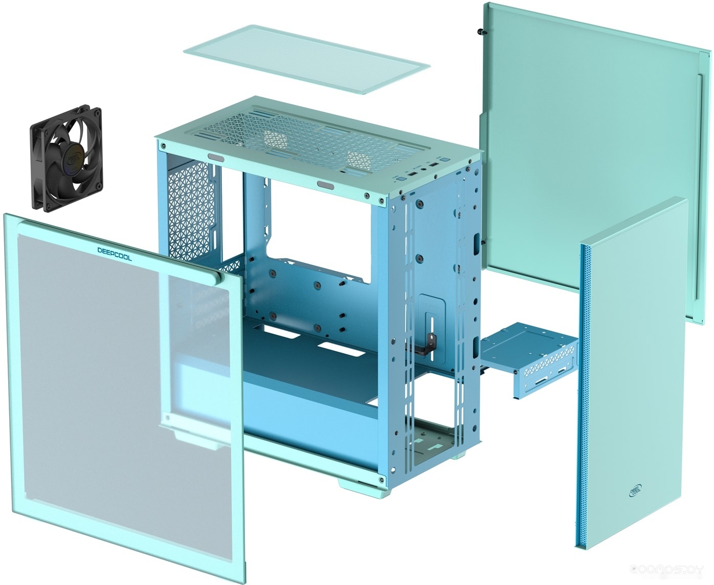 Корпус Deepcool Macube 110 GRBL R-MACUBE110-GBNGM1N-A-1, фото 5