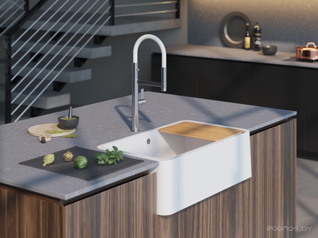 Кухонная мойка Omoikiri Tarento 83-WH 4993177 (белый), фото 4