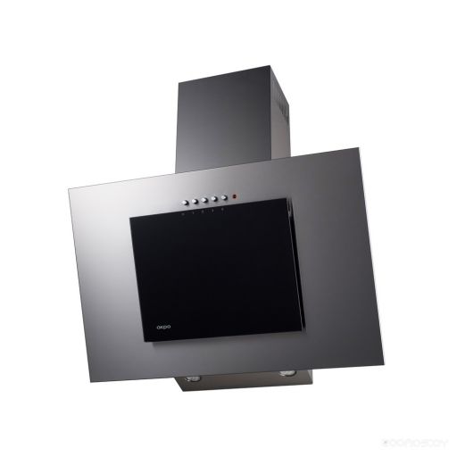 Вытяжка AKPO Nero Eco 60 wk-4 (черное стекло\серый), фото 1