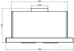 Кухонная вытяжка Elikor Интегра Glass 60П-650-В2Л (белый/стекло белое)