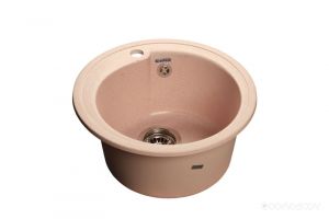 Кухонная мойка GranFest Rondo GF-R450 (светло-розовый)