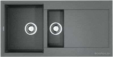 Кухонная мойка Omoikiri Sakaime 100-2 GR (leningrad grey)