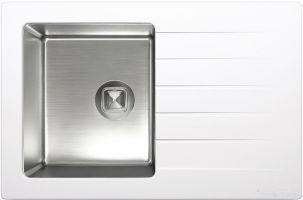 Кухонная мойка Tolero Twist TTS-760 (белый 923)