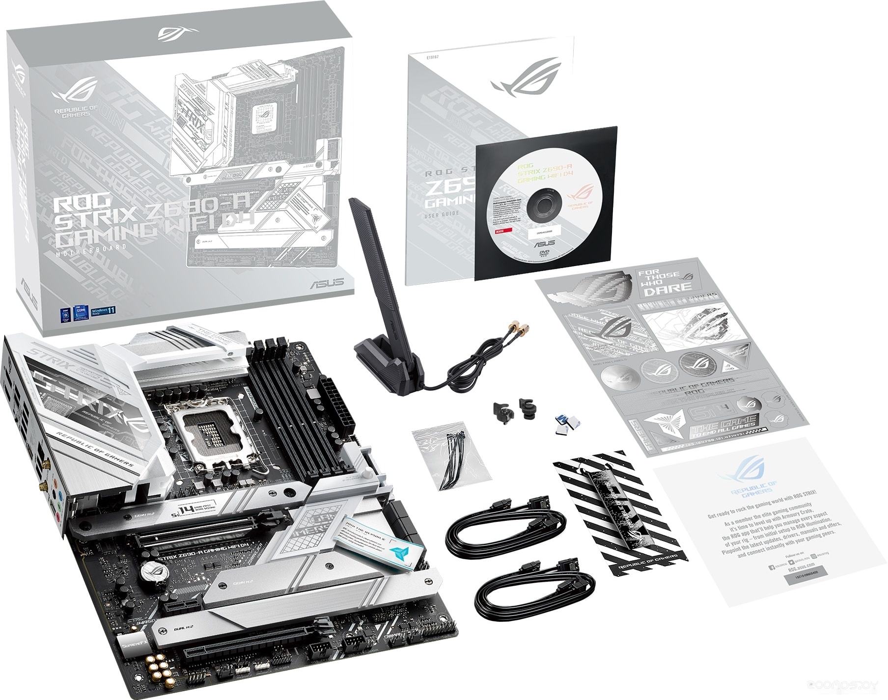 Материнская плата Asus ROG Strix Z690-A Gaming WiFi D4, фото 13
