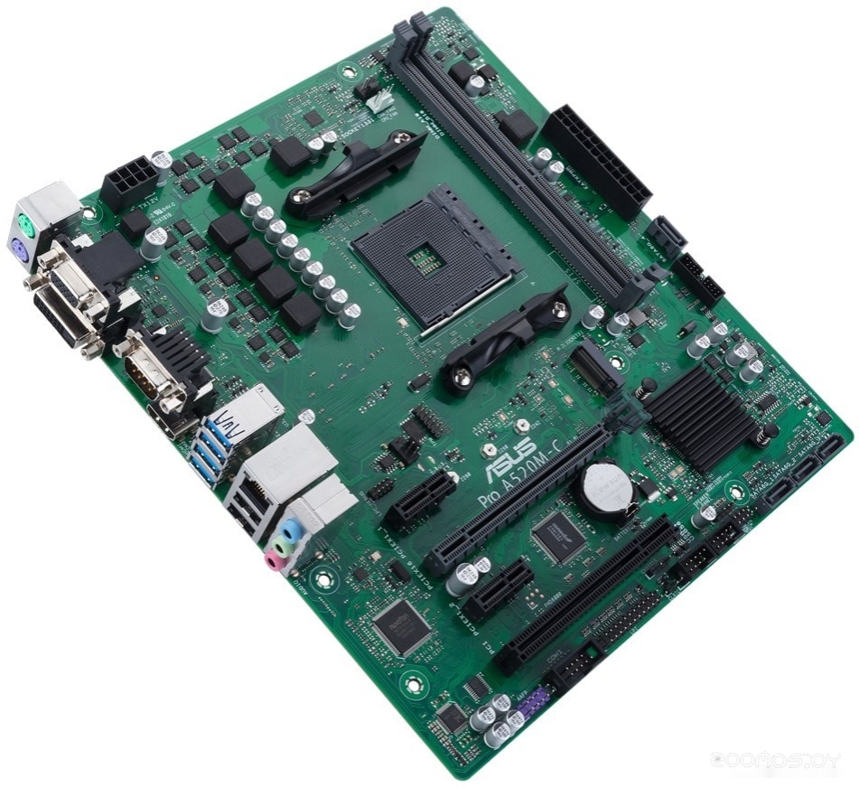 Материнская плата Asus Pro A520M-C/CSM, фото 3