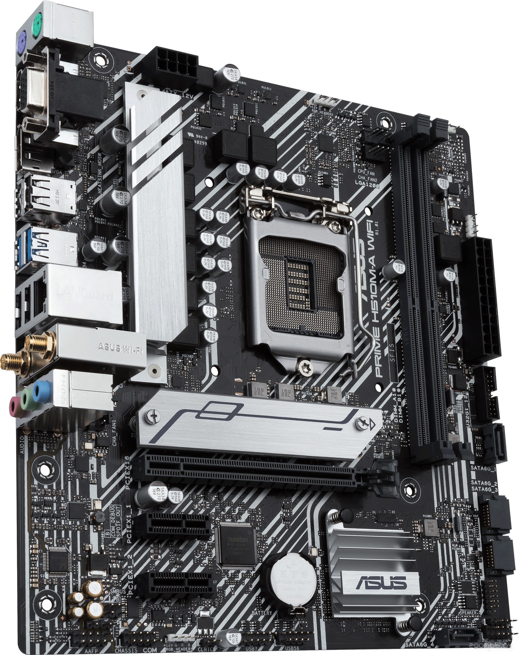 Материнская плата Asus Prime H510M-A WIFI, фото 2