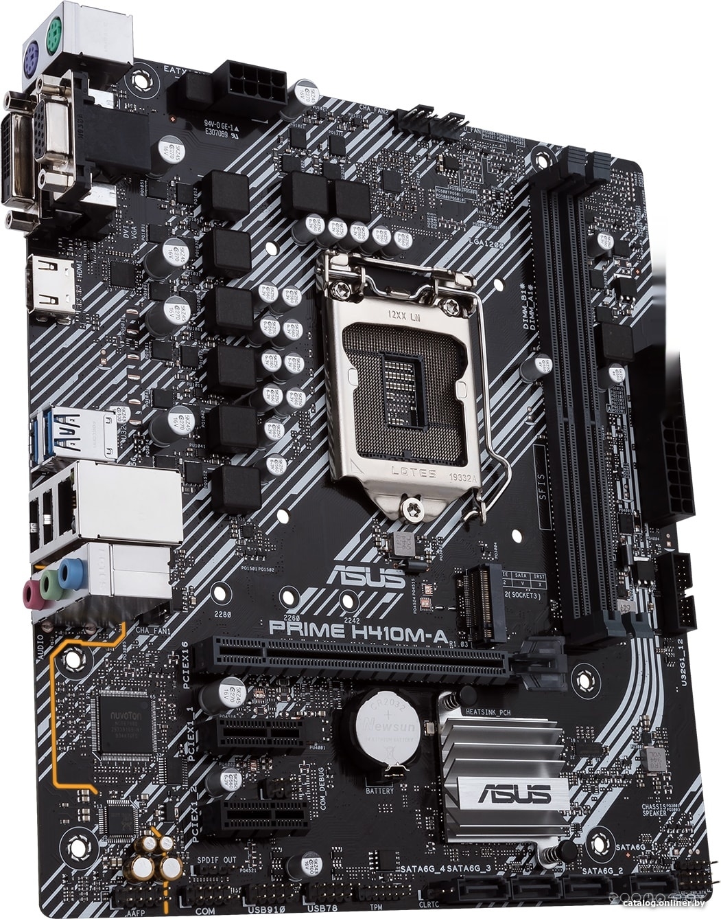Материнская плата Asus Prime H410M-A/CSM, фото 4