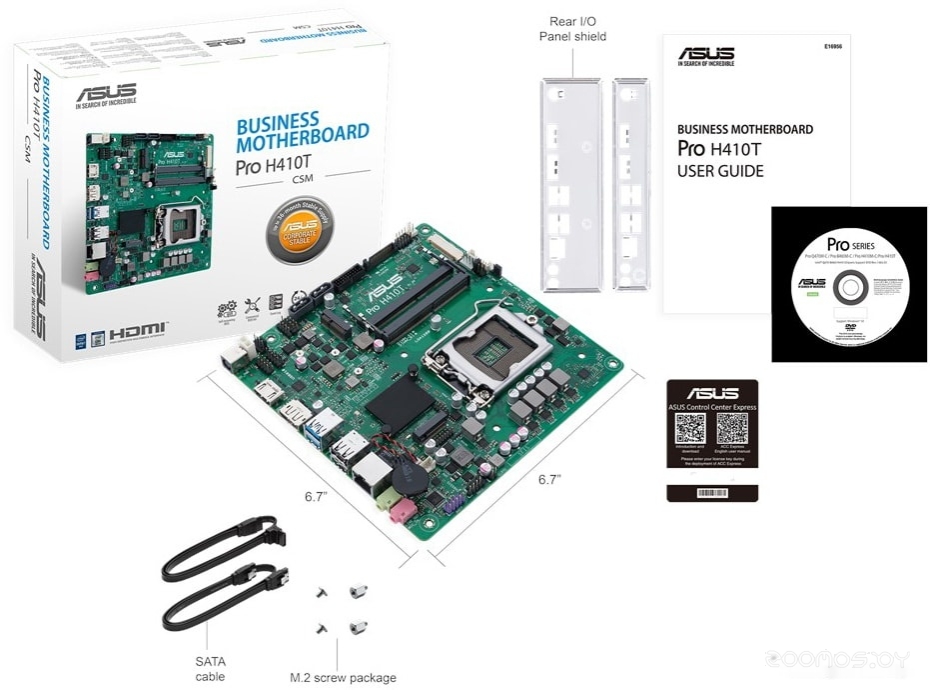 Материнская плата Asus Pro H410T/CSM, фото 6