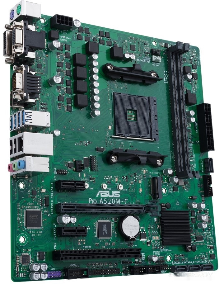 Материнская плата Asus Pro A520M-C/CSM, фото 2