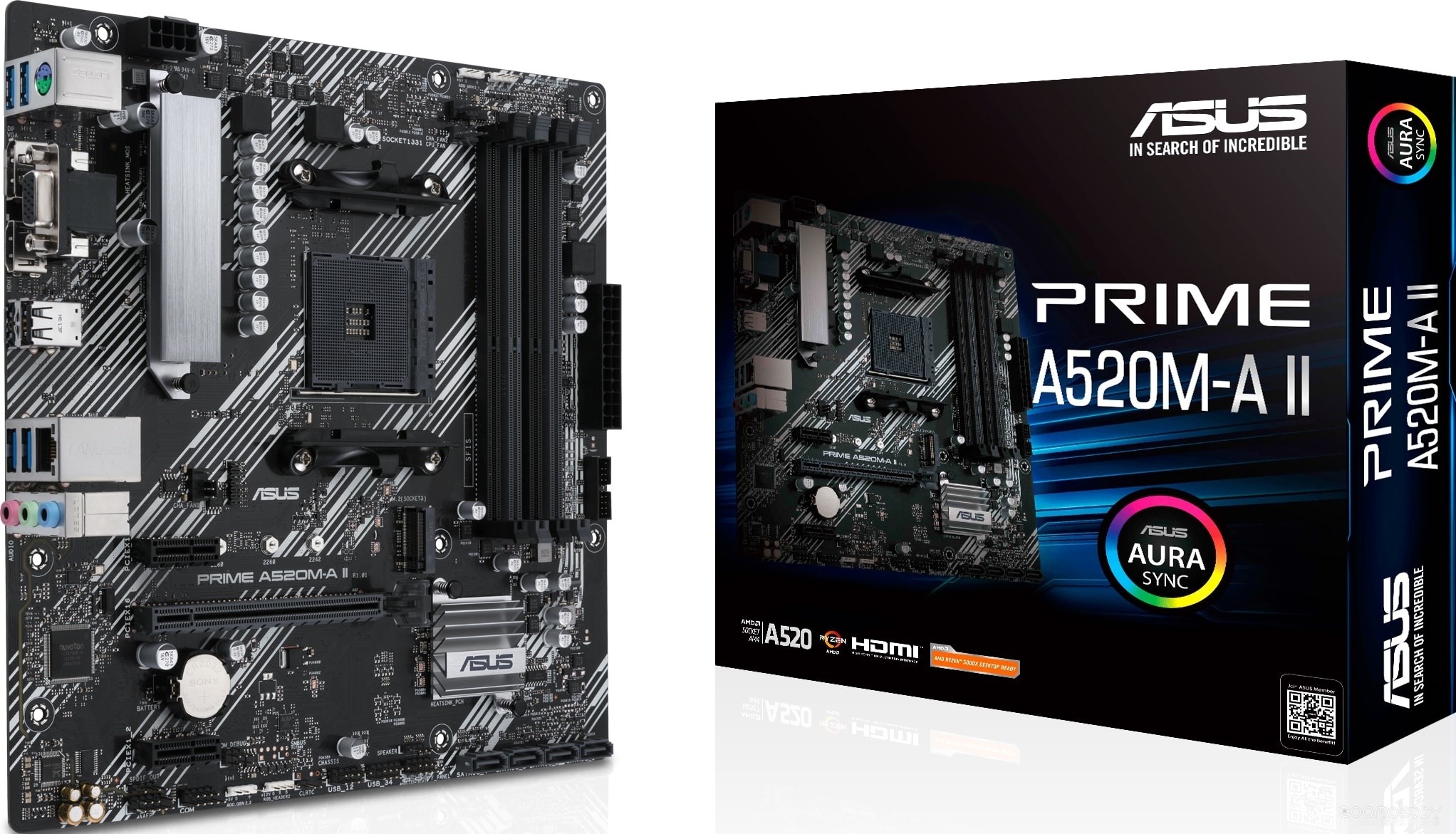 Материнская плата Asus Prime A520M-A II, фото 7