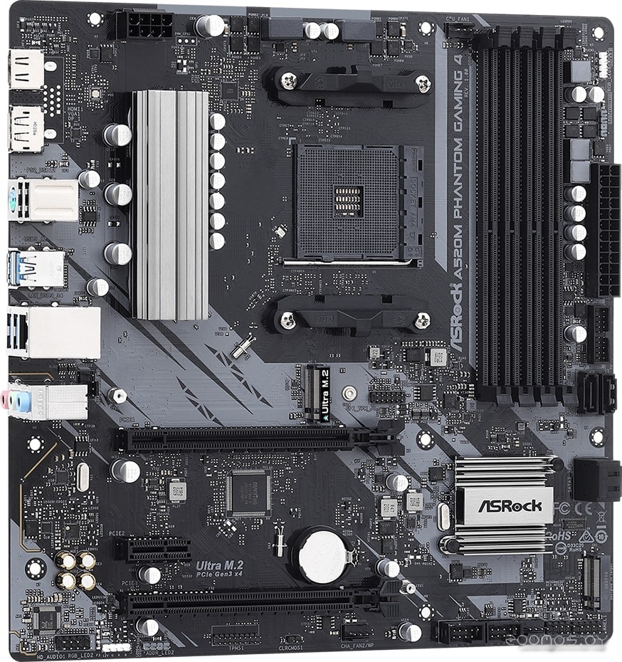 Материнская плата ASROCK A520M Phantom Gaming 4, фото 3