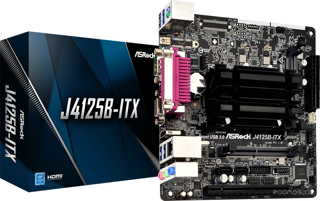 Материнская плата ASROCK J4125B-ITX, фото 5
