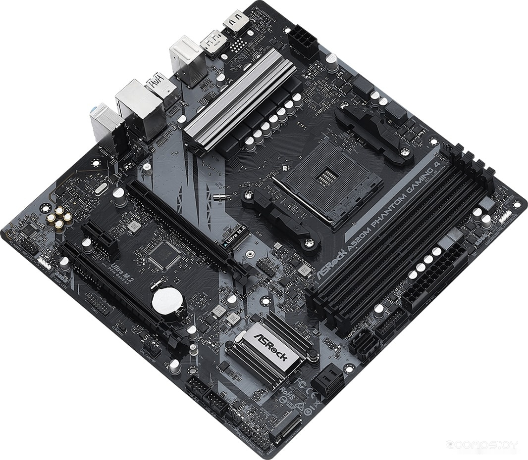 Материнская плата ASROCK A520M Phantom Gaming 4, фото 2
