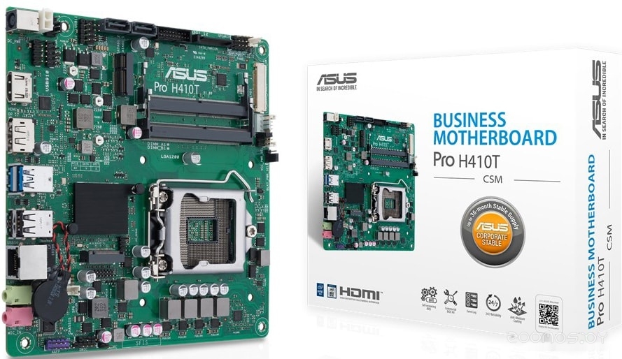 Материнская плата Asus Pro H410T/CSM, фото 7