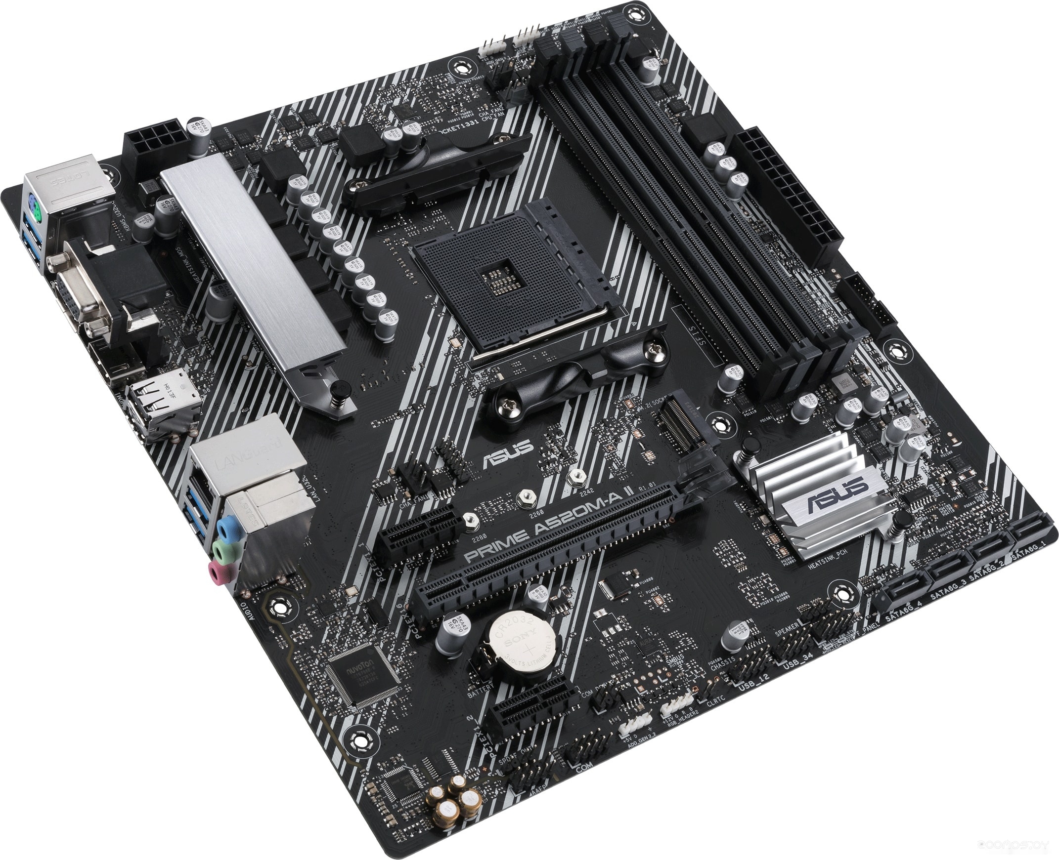 Материнская плата Asus Prime A520M-A II, фото 5