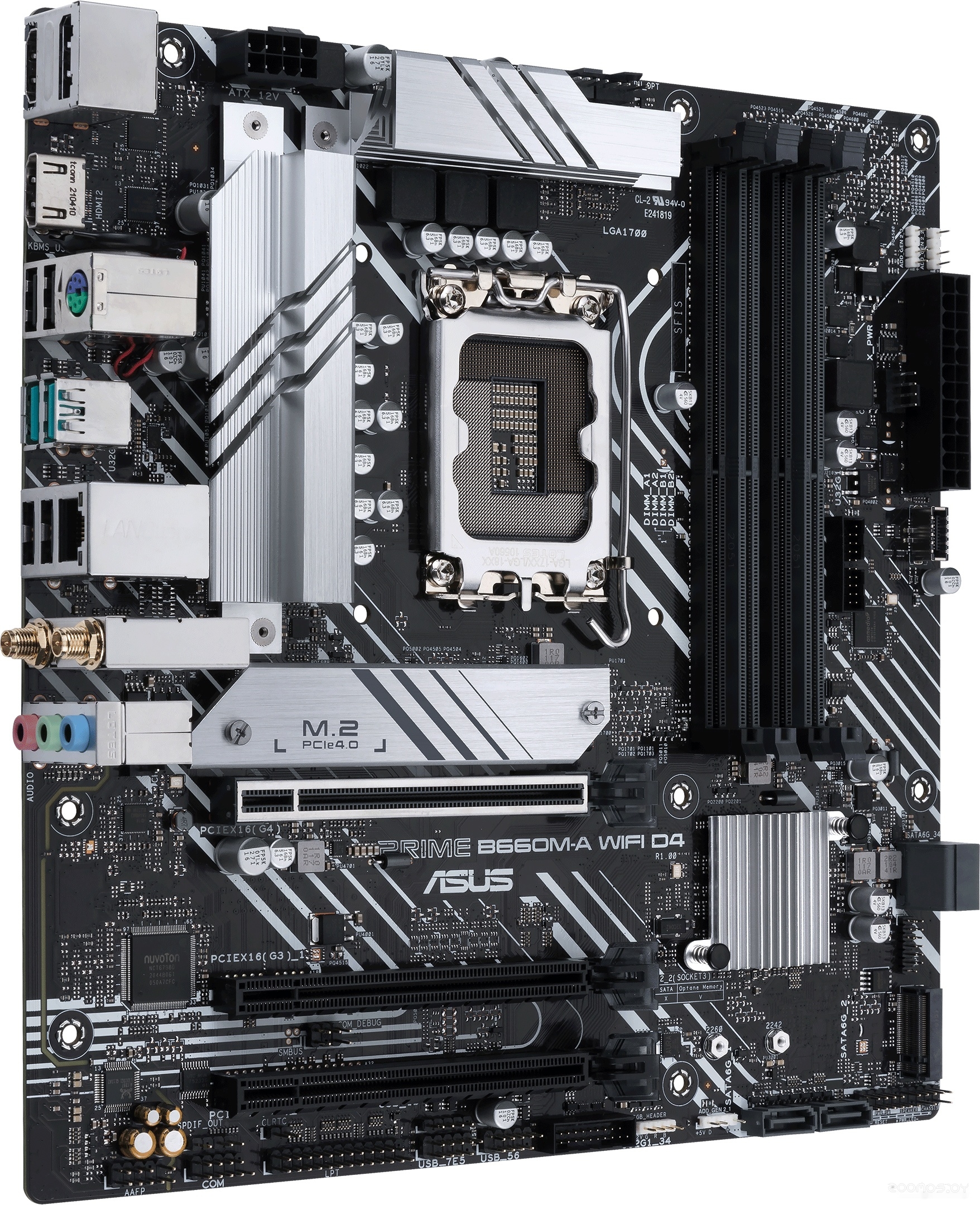 Материнская плата Asus Prime B660M-A WIFI D4, фото 2