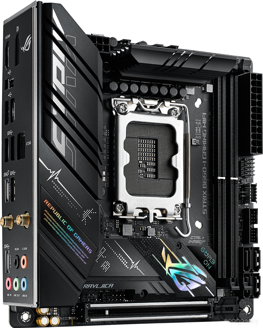 Материнская плата Asus ROG Strix B660-I Gaming WiFi, фото 3