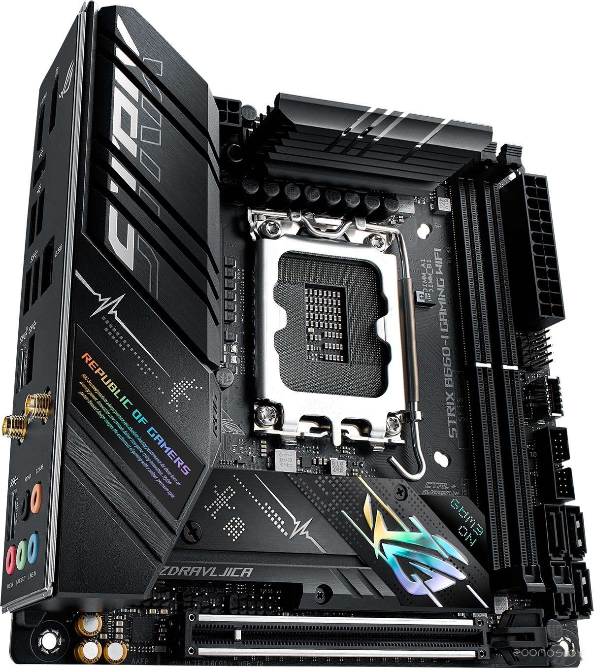 Материнская плата Asus ROG Strix B660-I Gaming WiFi, фото 5