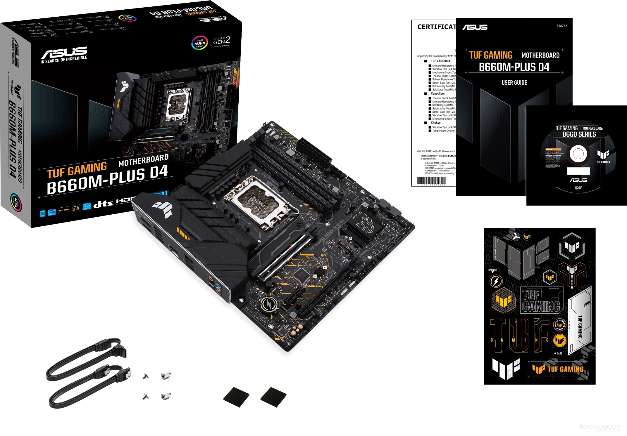 Материнская плата Asus TUF Gaming B660M-Plus D4, фото 8