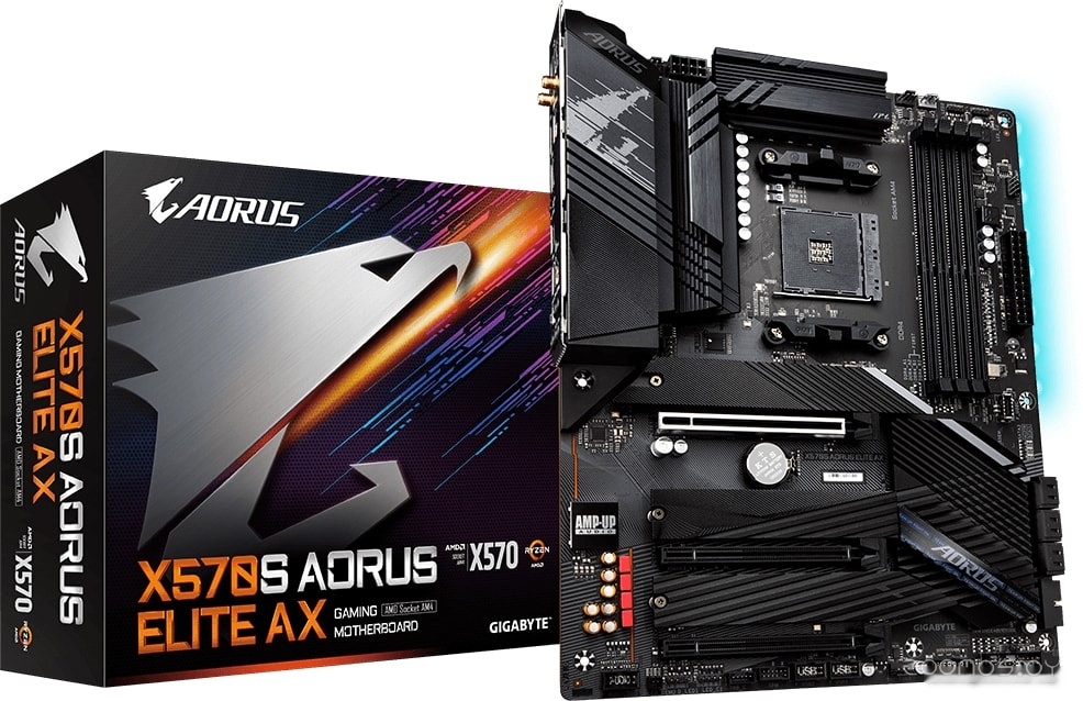 Материнская плата Gigabyte X570S Aorus Elite AX (rev. 1.1), фото 2