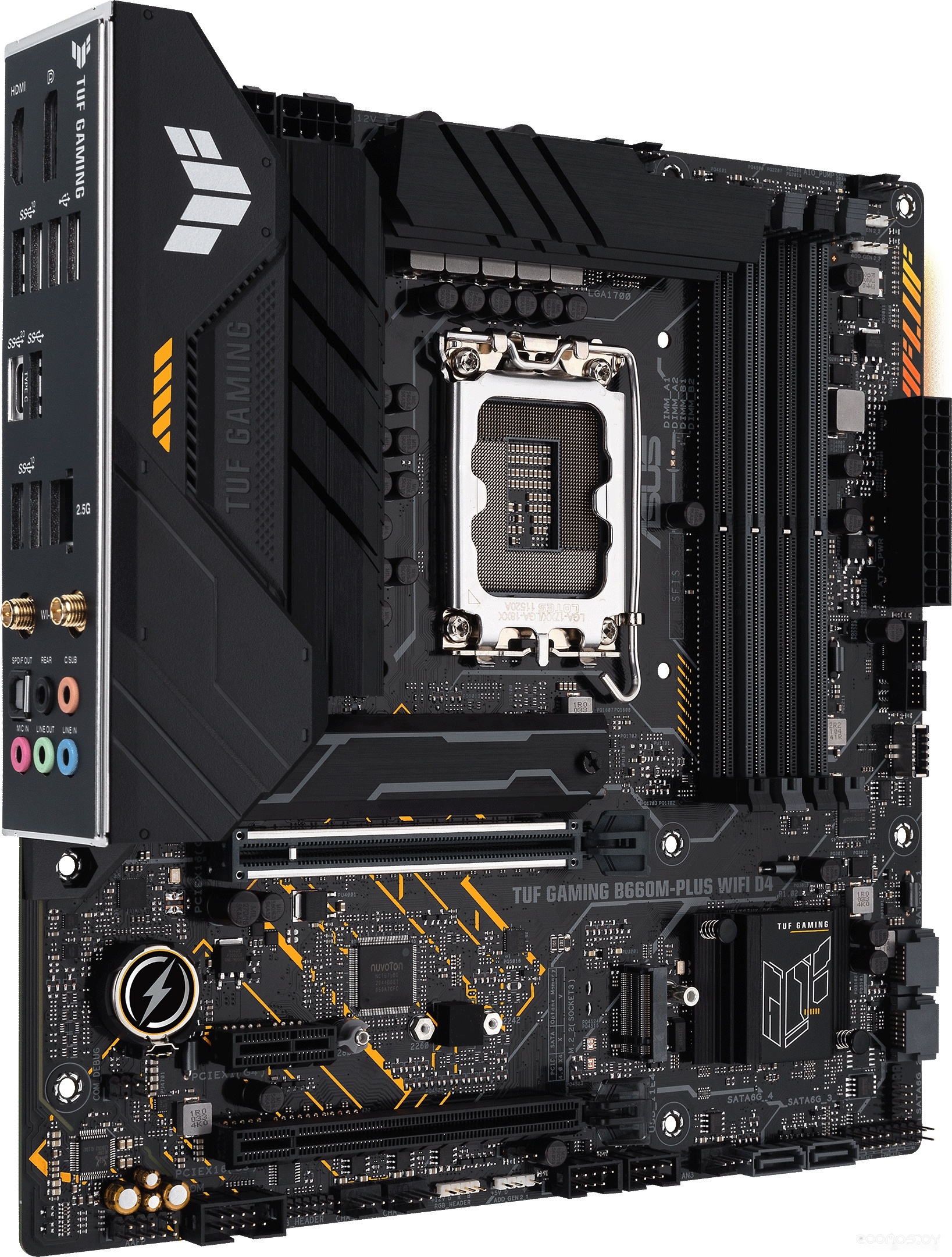Материнская плата Asus TUF Gaming B660M-Plus WiFi D4, фото 2