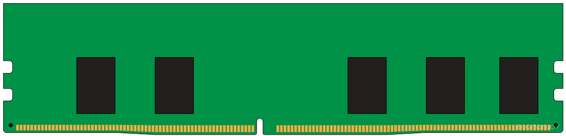Оперативная память Kingston 16GB DDR4 PC4-25600 KSM32RS8/16MER, фото 2