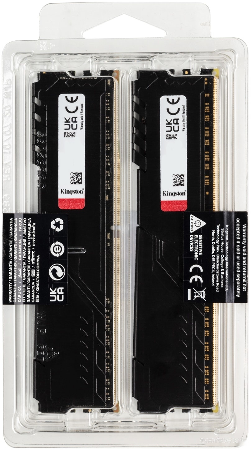 Оперативная память Kingston FURY Beast 2x8GB DDR4 PC4-21300 KF426C16BBK2/16, фото 12