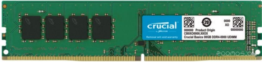 Оперативная память Crucial 16GB DDR4 PC4-21300 CB16GU2666