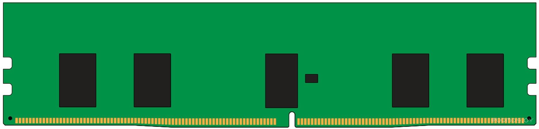 Оперативная память Kingston 16GB DDR4 PC4-25600 KSM32RS8/16MER, фото 1