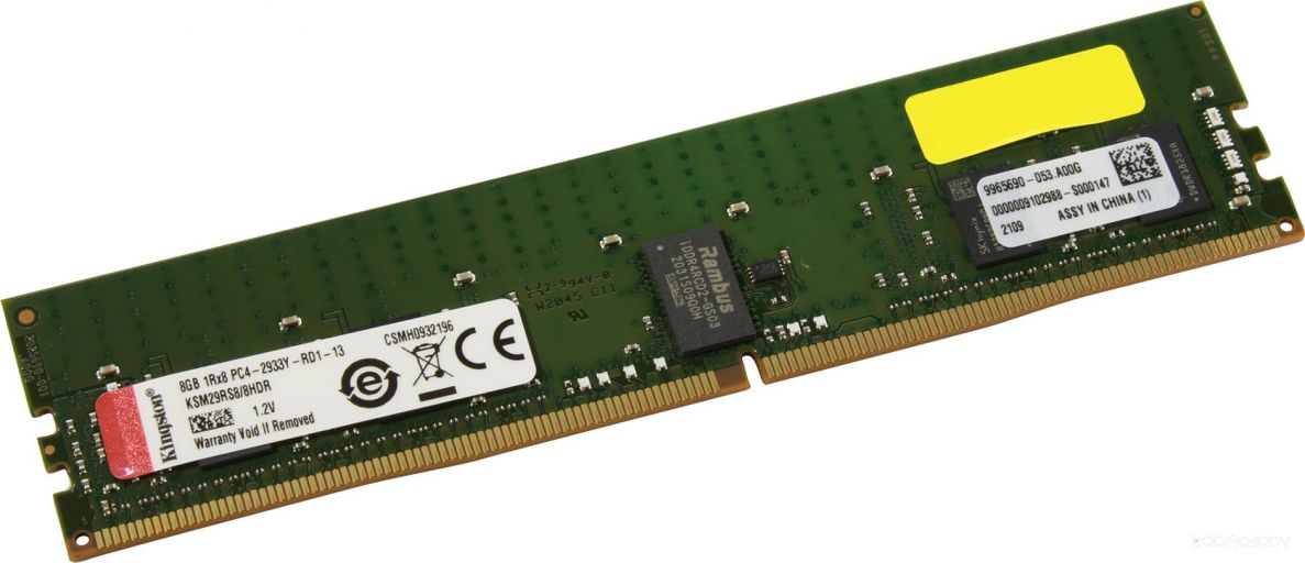 Оперативная память Kingston 8GB DDR4 PC4-25600 KSM32RS8/8HDR, фото 1