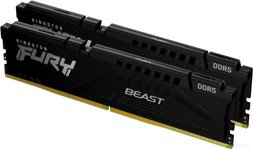 Оперативная память Kingston FURY Beast 2x16GB DDR5 PC5-41600 KF552C40BBK2-32, фото 1