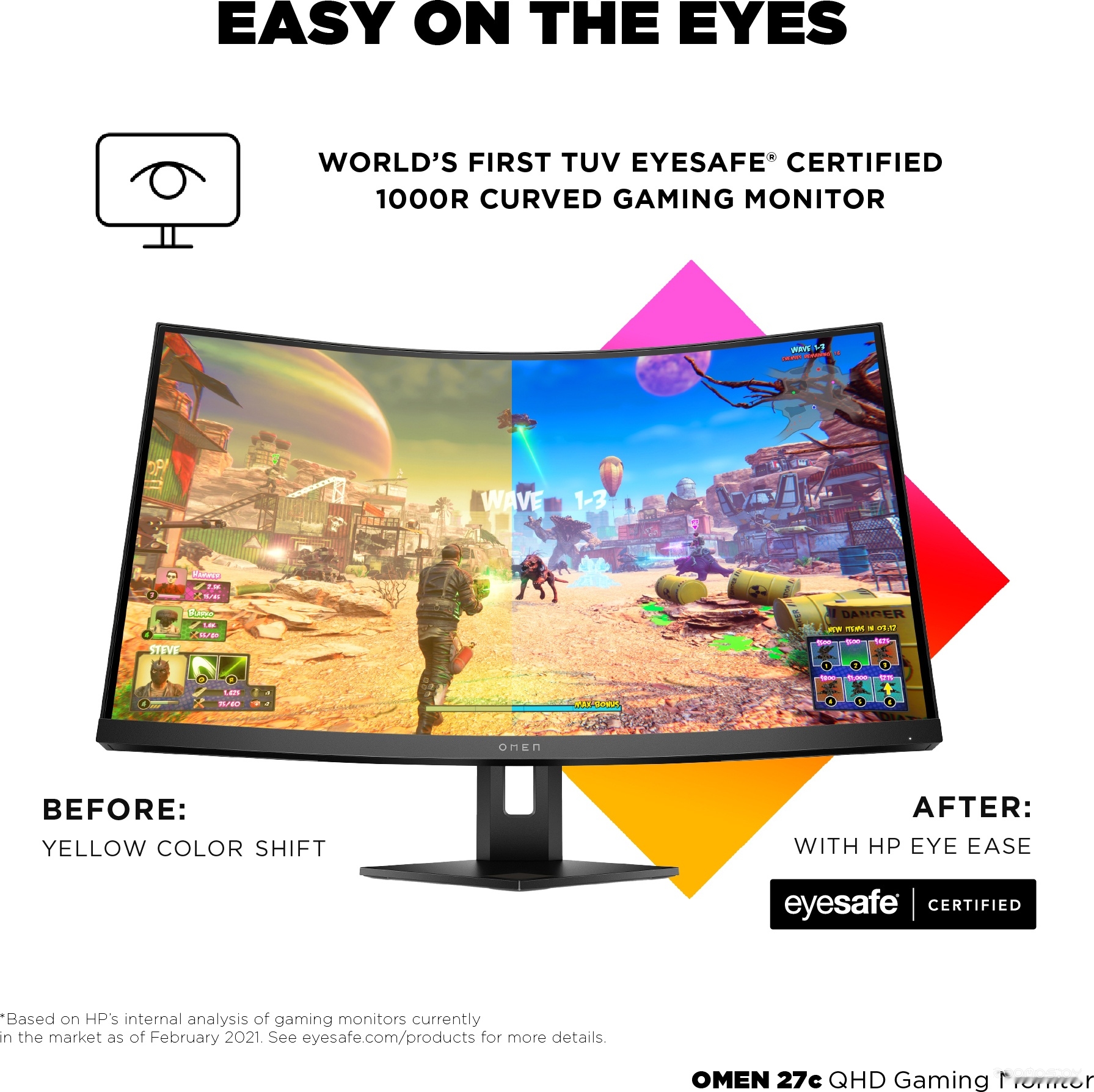 Игровой монитор HP OMEN 27 QHD, фото 12