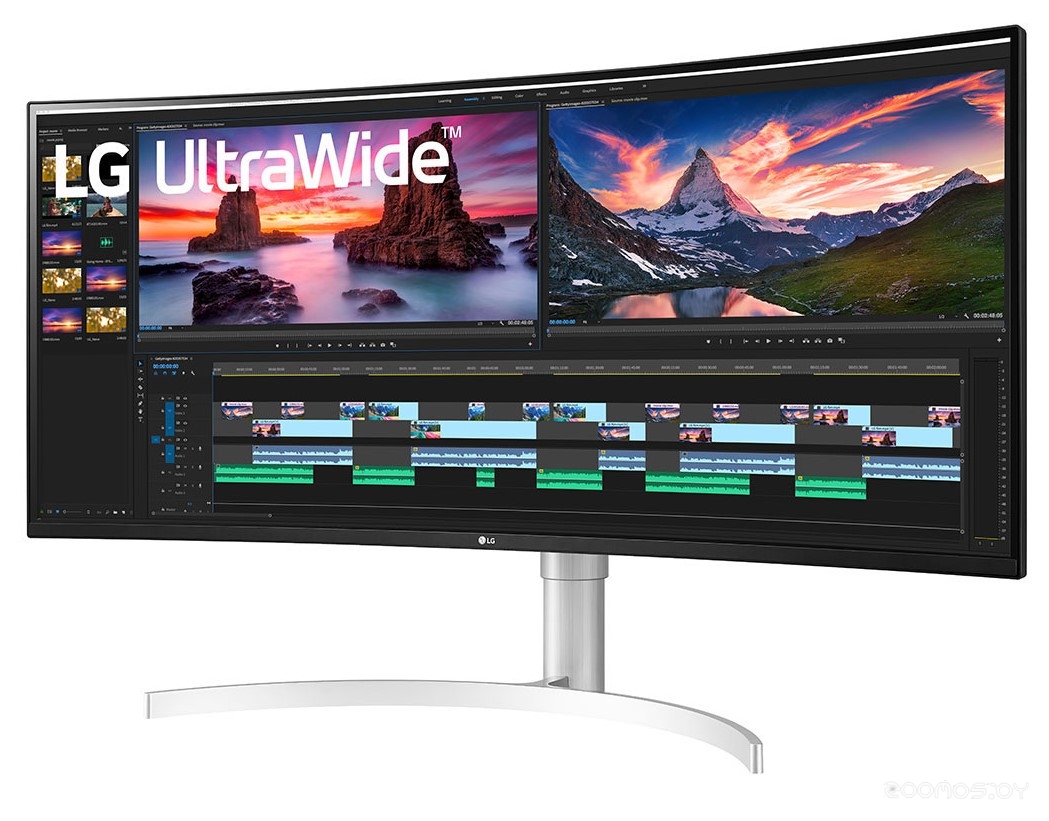 Монитор LG UltraWide 38WN95C-W, фото 2