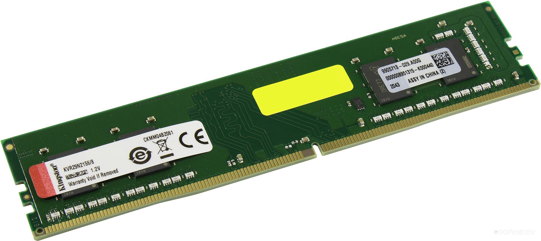 Оперативная память Kingston ValueRAM 8GB DDR4 PC4-23400 KVR29N21S6/8, фото 3