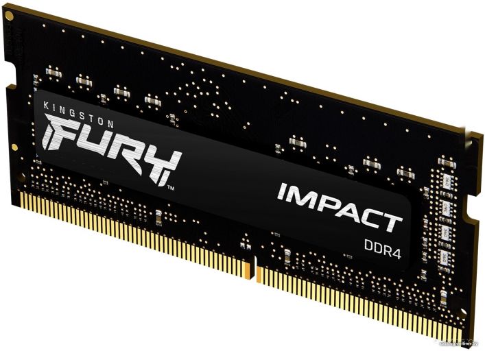 Оперативная память Kingston FURY Impact 2x8GB DDR4 SODIMM PC4-25600 KF432S20IBK2/16, фото 1