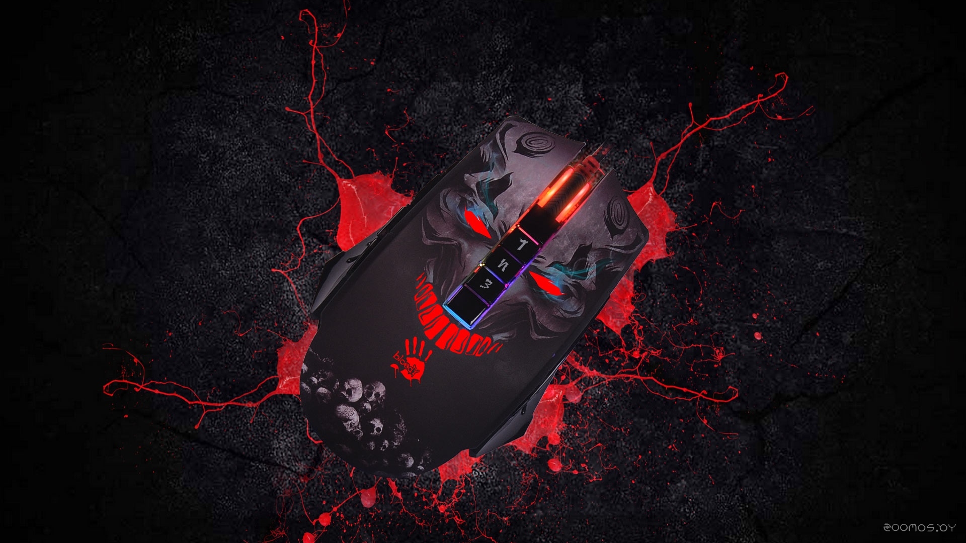 Игровая мышь A4Tech Bloody P85 (Skull), фото 3