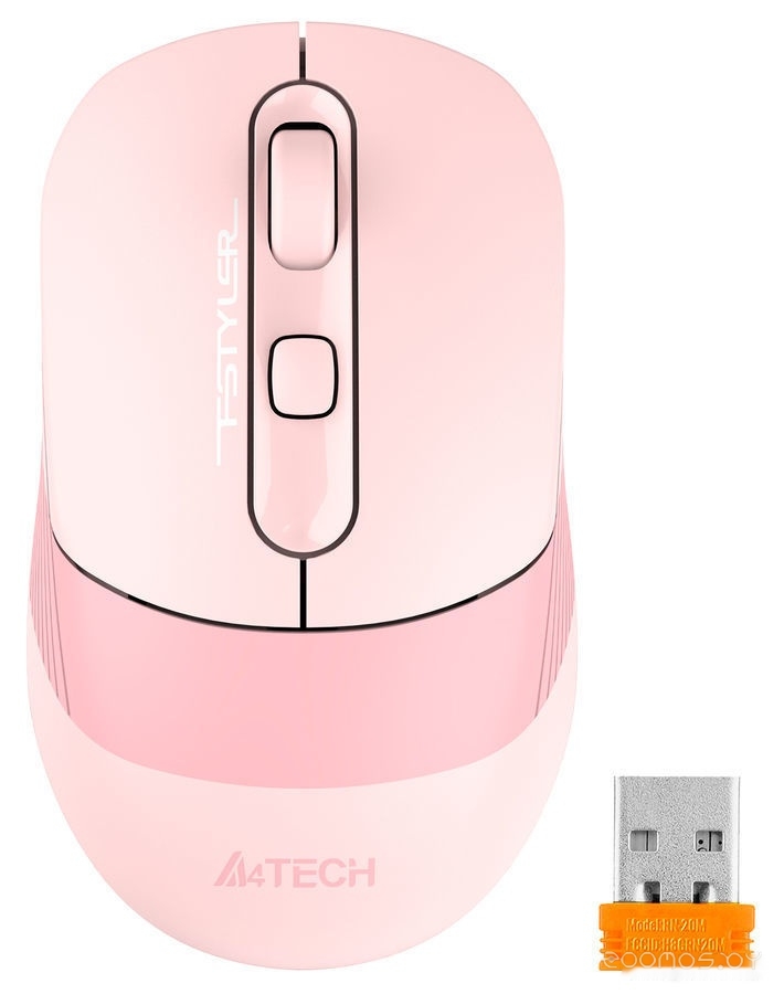 Мышь A4Tech Fstyler FB10C (розовый), фото 2