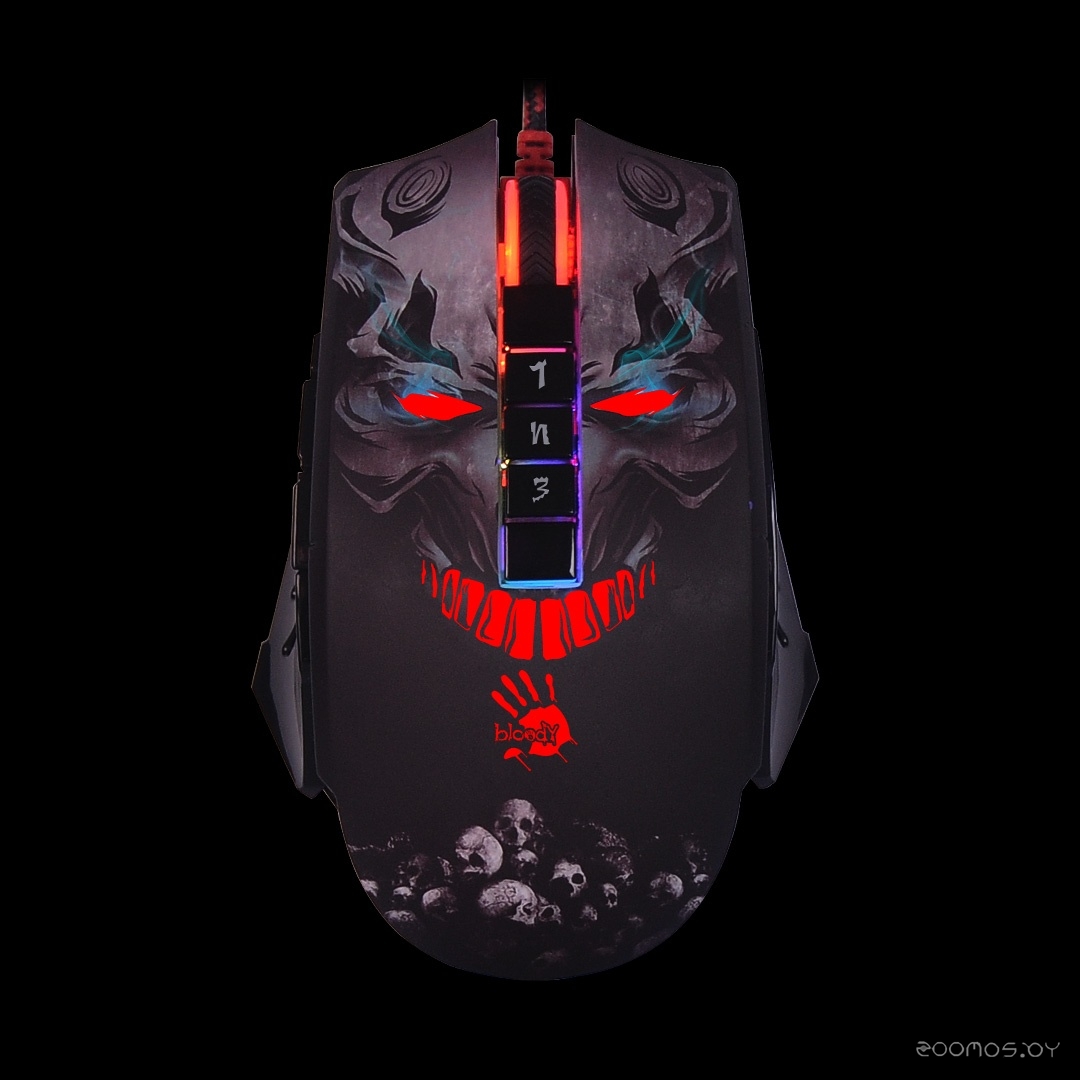 Игровая мышь A4Tech Bloody P85 (Skull), фото 5