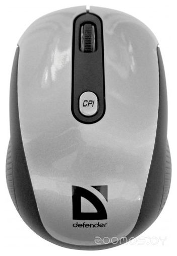 Мышь Defender Optimum MS-125 Nano Silver-Black USB, фото 1