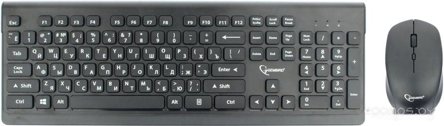 Клавиатура + мышь Gembird KBS-7200, фото 1