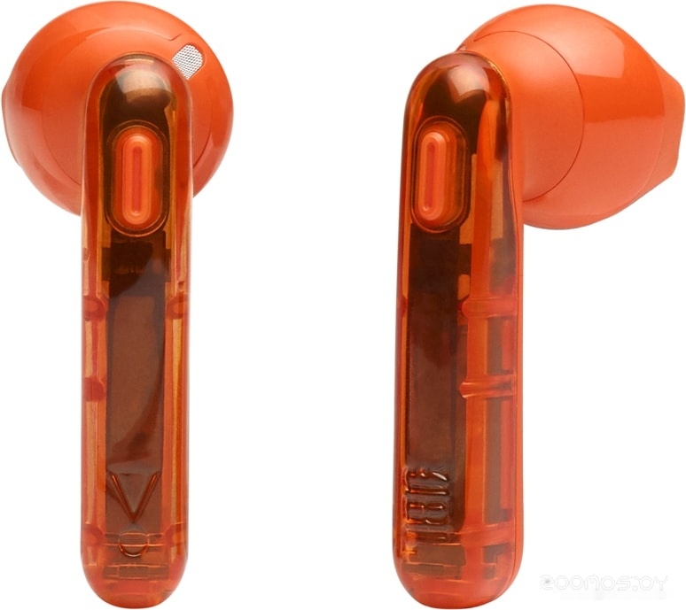 Наушники JBL Tune 225 TWS Ghost Edition (оранжевый), фото 4