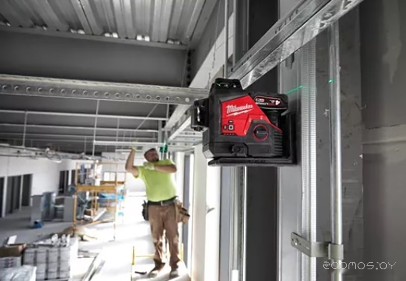 Лазерный нивелир Milwaukee M12 3PL-401C 4933478102, фото 6