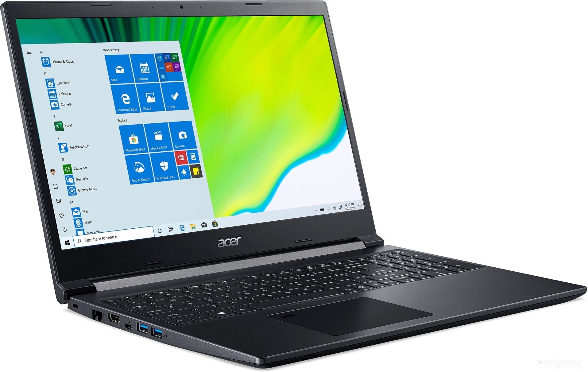 Ноутбук Acer Aspire 7 A715-42G-R1Q0 NH.QE5EU.003, фото 3