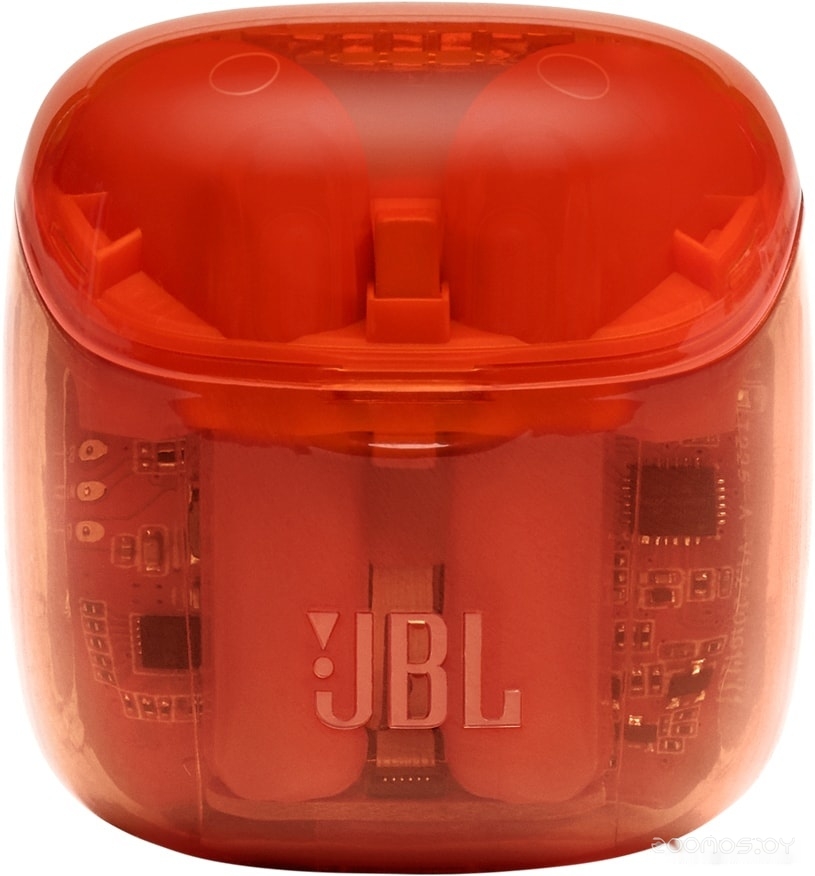Наушники JBL Tune 225 TWS Ghost Edition (оранжевый), фото 6