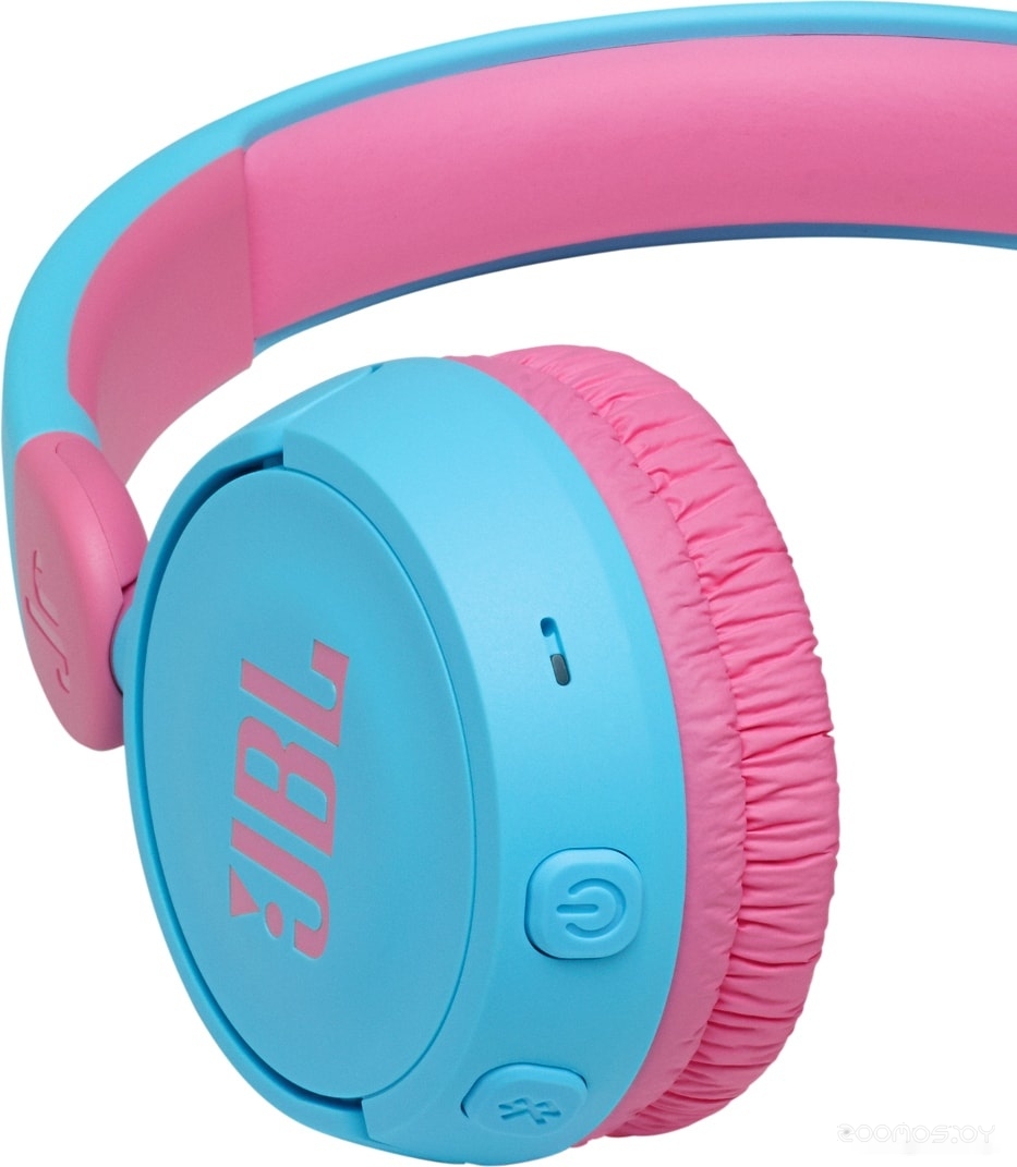 Наушники JBL JR310BT (голубой/розовый), фото 5