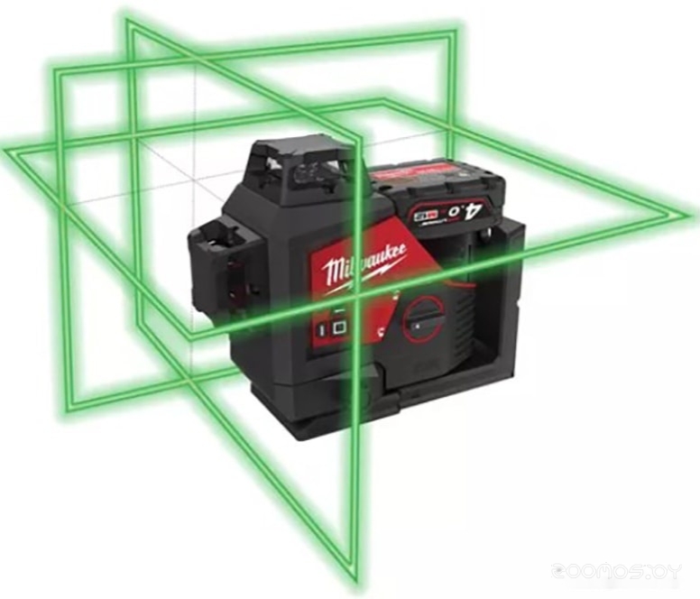 Лазерный нивелир Milwaukee M12 3PL-401C 4933478102, фото 3