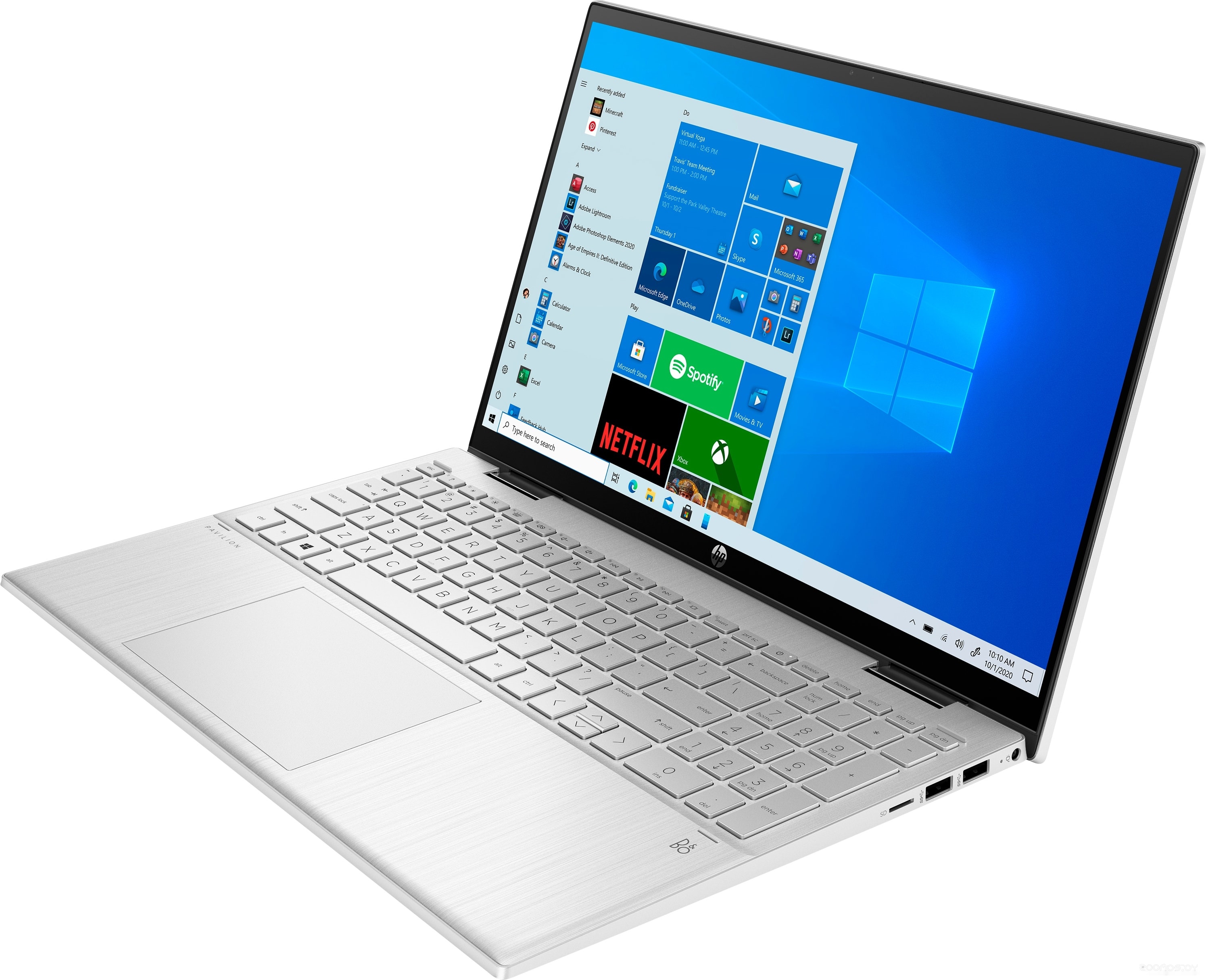 Ноутбук 2-в-1 HP Pavilion x360 15-er0139nw 4L2A7EA, фото 3