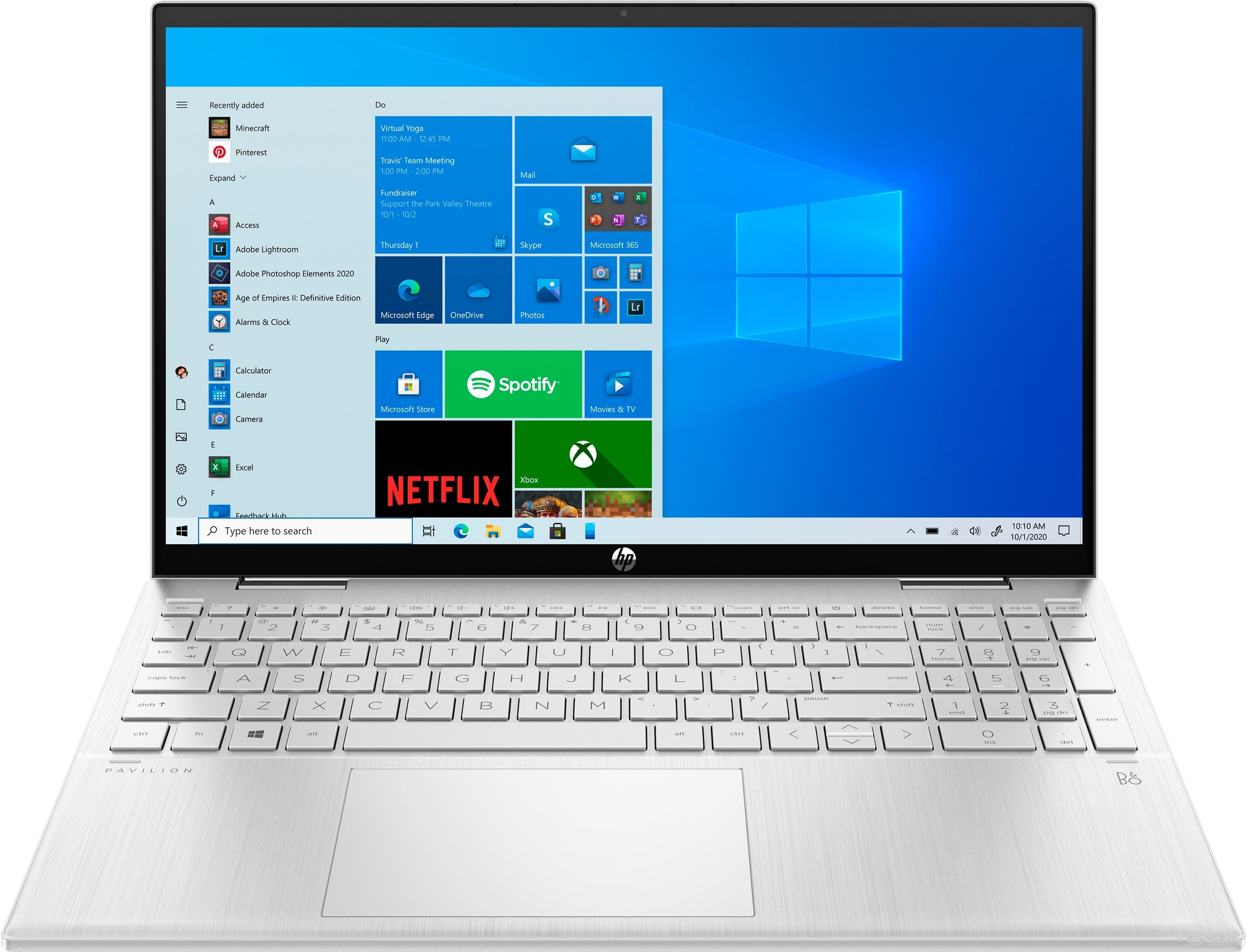 Ноутбук 2-в-1 HP Pavilion x360 15-er0139nw 4L2A7EA, фото 2